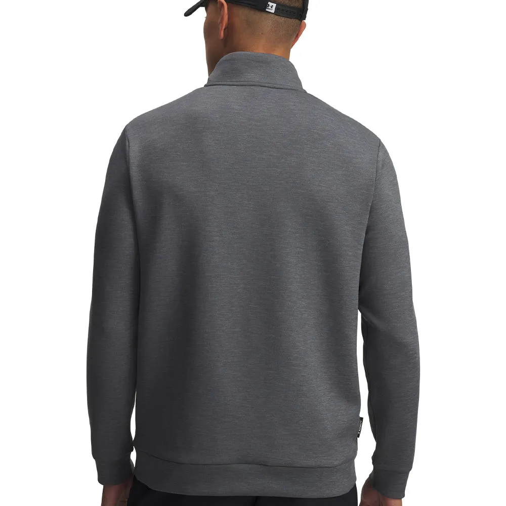 Back To School Sale Under Armour Drive Midlayer 1/2 Zip Pullover - Castlerock/Castlerock