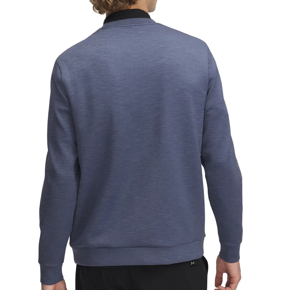 Under Armour Drive Midlayer Crewneck Pullover - Downpour Grey/Gravel/Downpour Grey Confidence Starts Here Memorial Day Sale