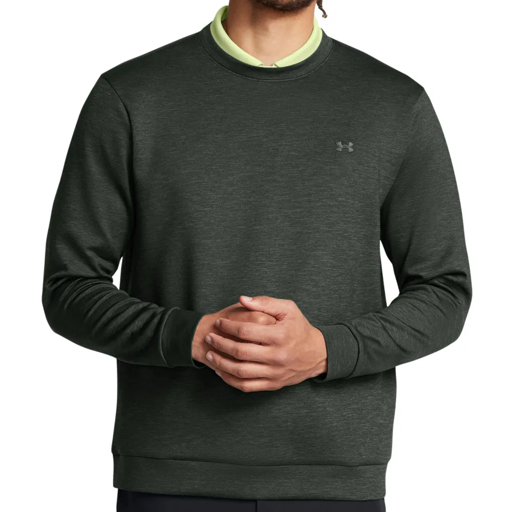 Under Armour Drive Midlayer Crewneck Pullover - Forest Green/Nordic Green Black Friday Exclusive