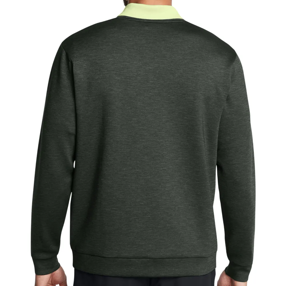 Under Armour Drive Midlayer Crewneck Pullover - Forest Green/Nordic Green Move Like You Mean It Great Value