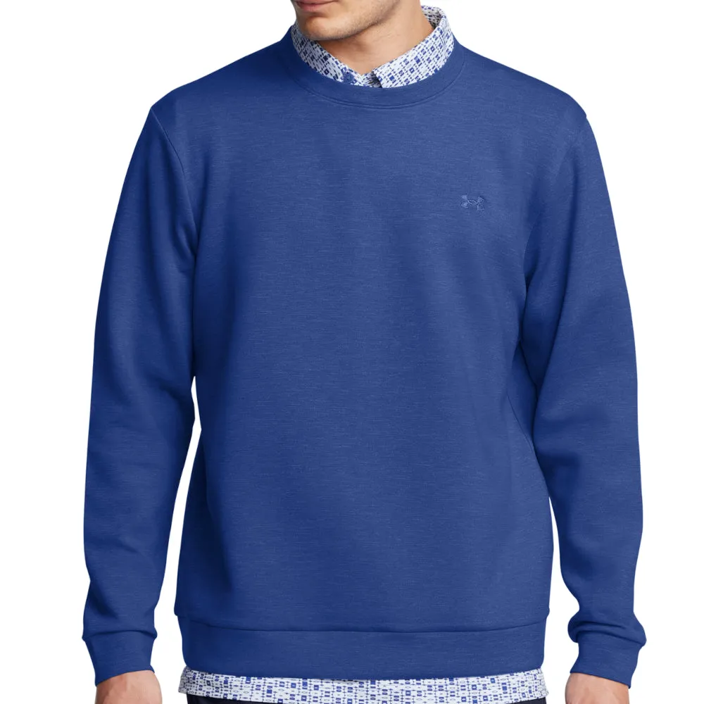 Black Friday Sale Under Armour Drive Midlayer Crewneck Pullover - Tech Blue