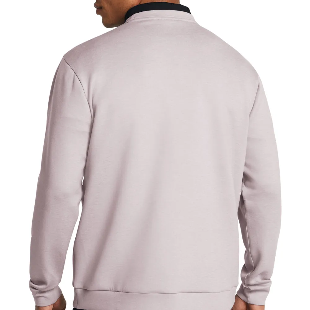 Labor Day Sale Sweetest Day Sale Under Armour Drive Midlayer Crewneck Pullover - Tetra Gray/Gray Matter