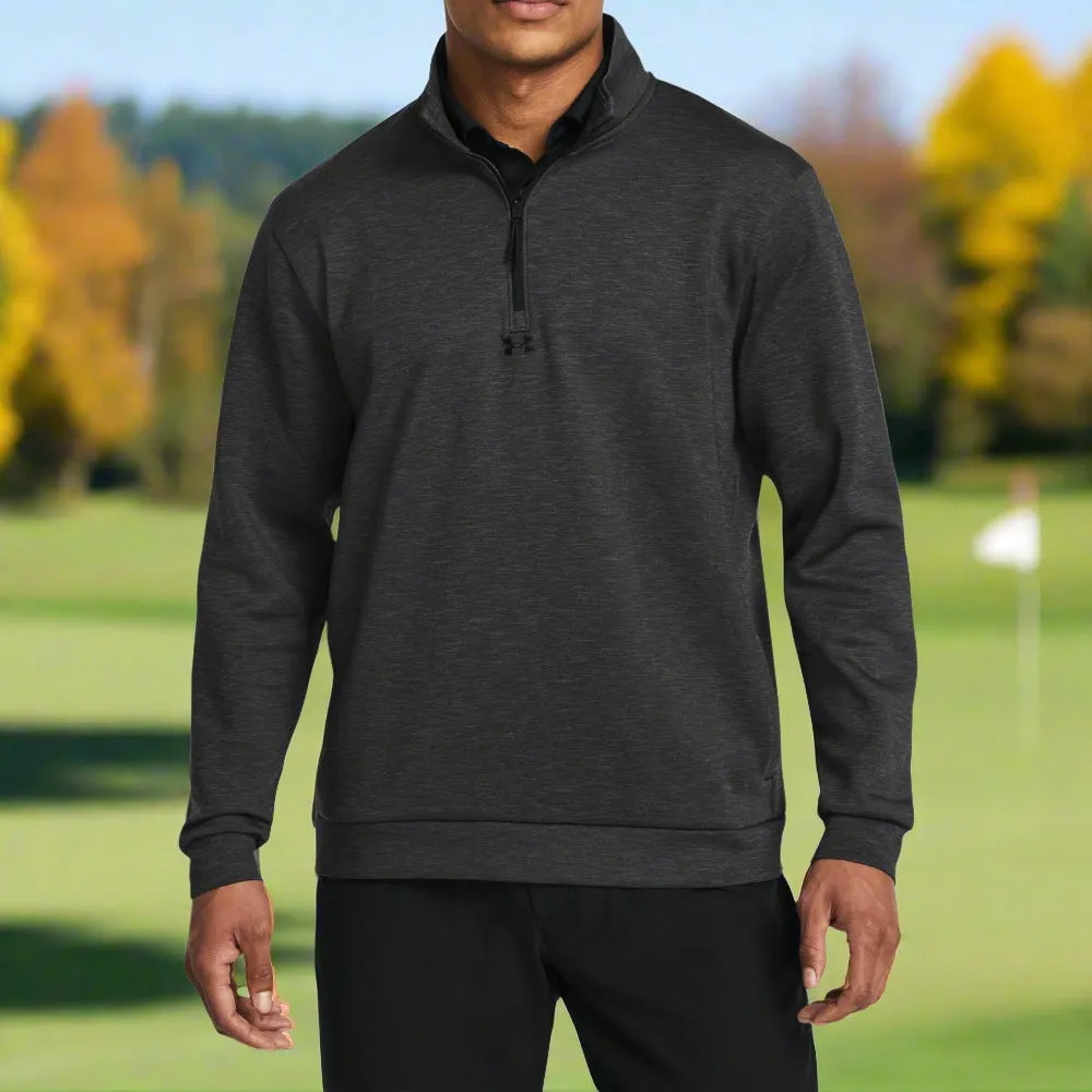 Gear Up and Go Thanksgiving Day Sale Under Armour Drive Midlayer Pullover - Black/Anthracite