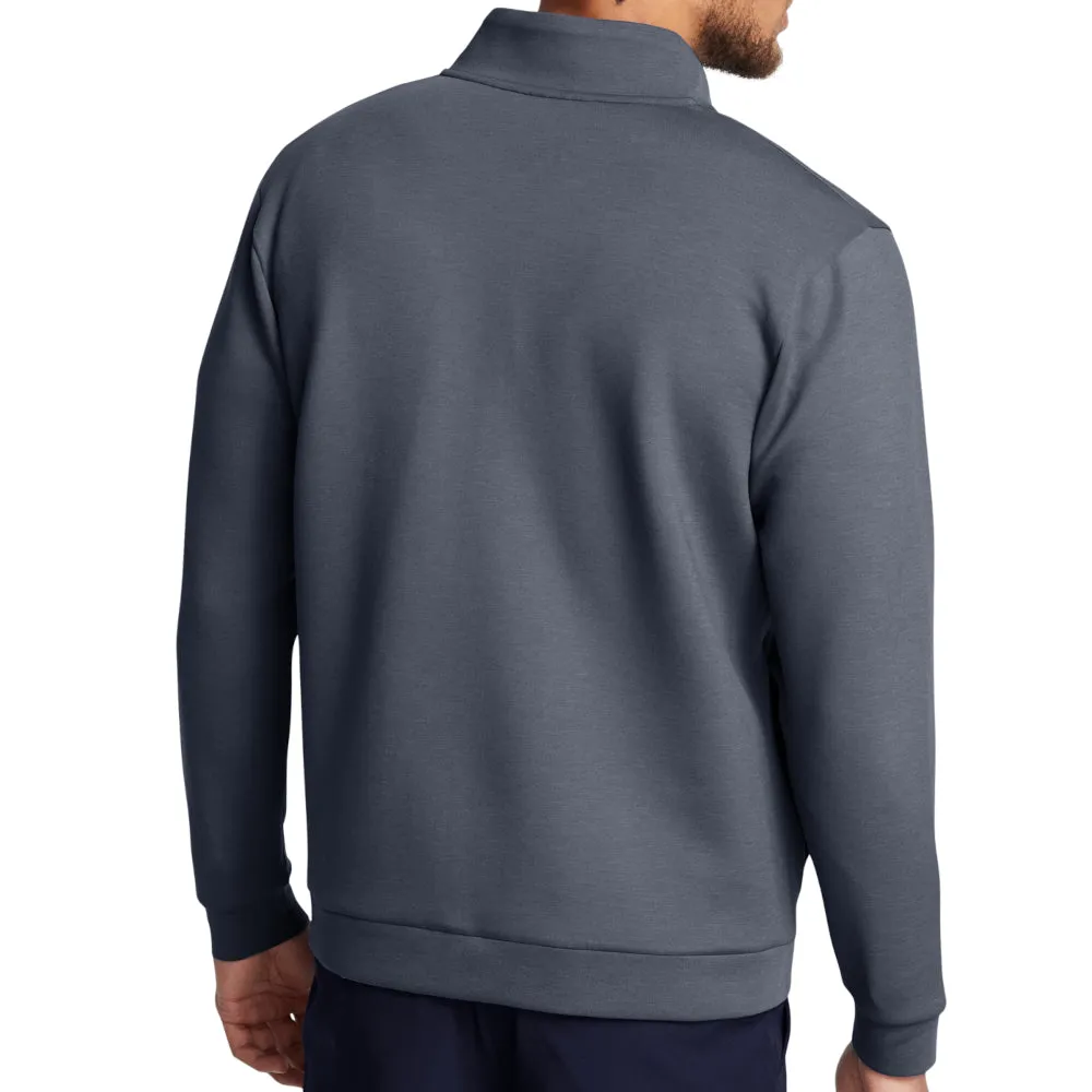 Fearlessly You Bring the Heat Under Armour Drive Midlayer Pullover - Downpour Gray/Gravel