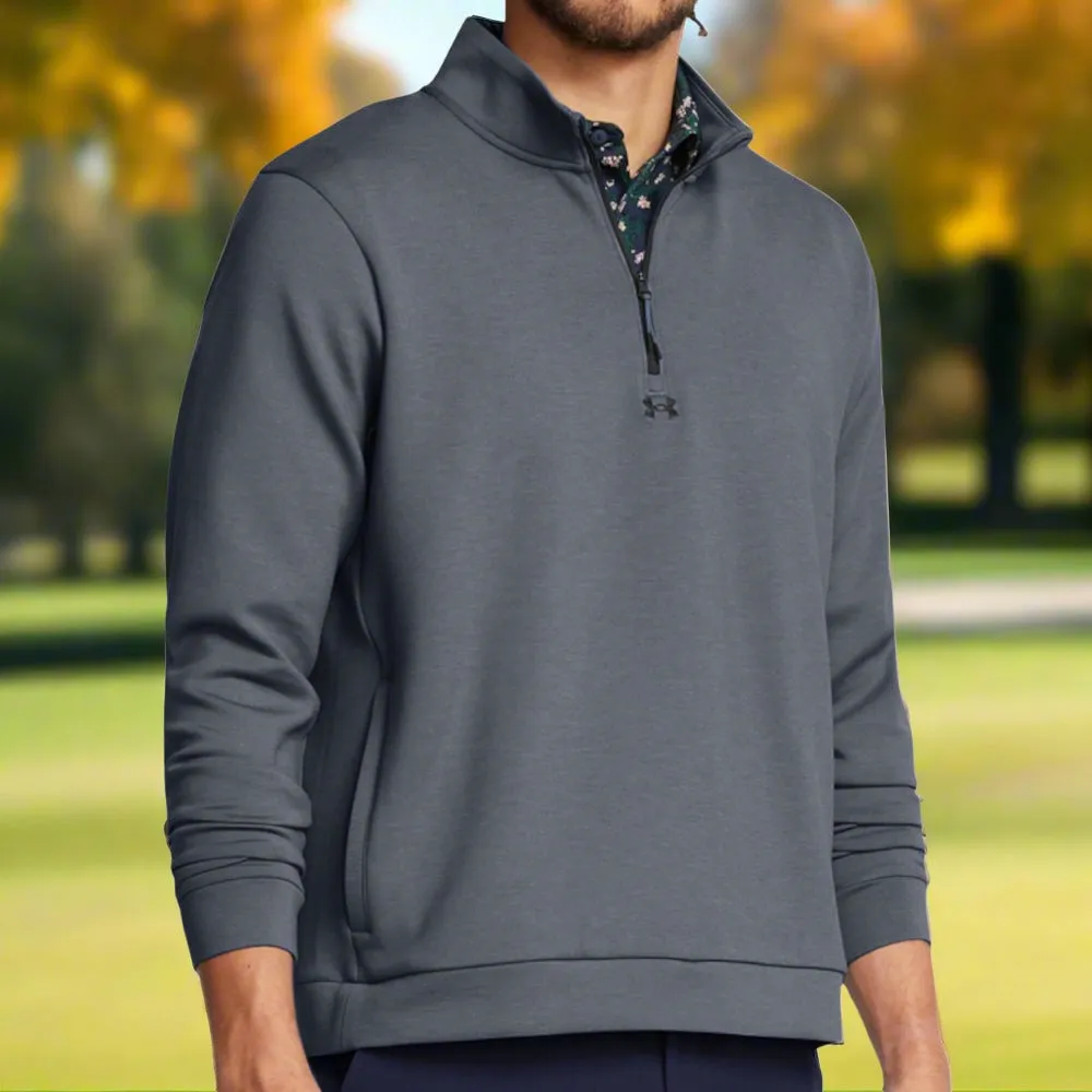 Under Armour Drive Midlayer Pullover - Downpour Gray/Gravel Game-Changer Footwear Lead with Style