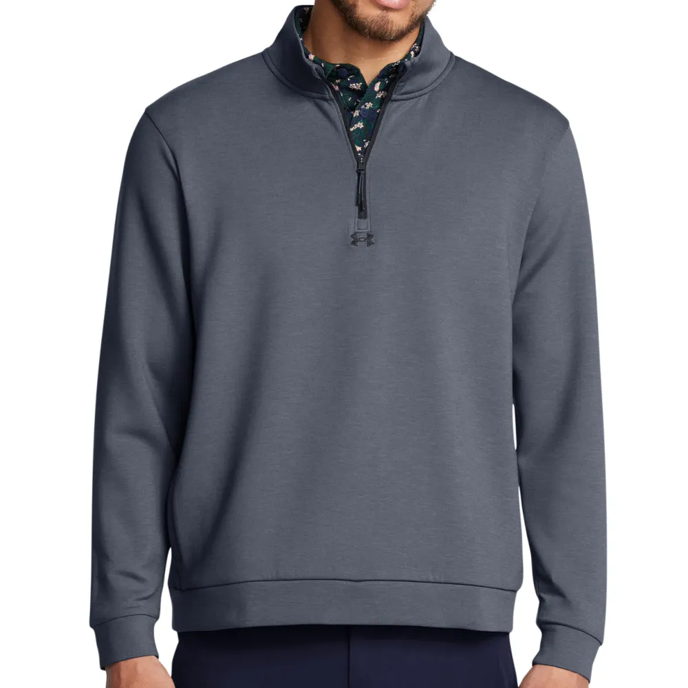 Under Armour Drive Midlayer Pullover - Downpour Gray/Gravel Push Beyond Limits Limited Time Offer