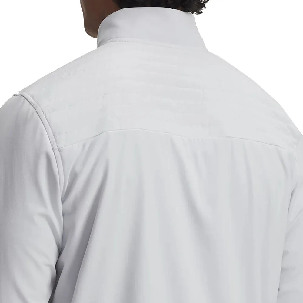 Under Armour Drive Pro Full Zip Pullover - Halo Gray/Black Style Meets Power Keep Going Strong