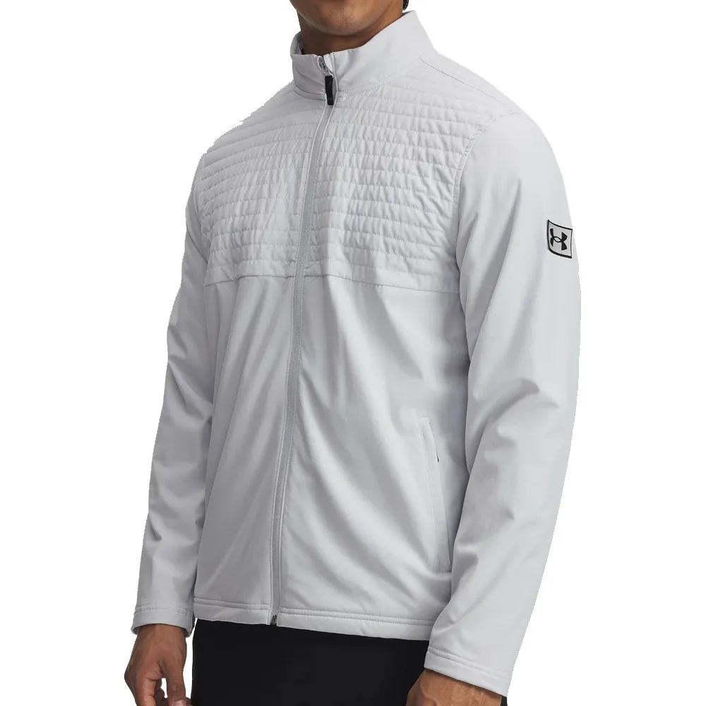 Under Armour Drive Pro Full Zip Pullover - Halo Gray/Black Valentine's Day Sale