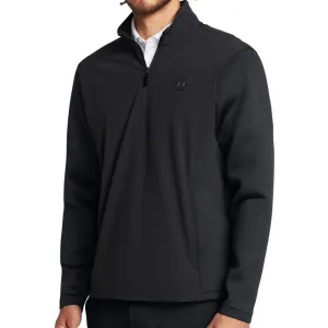 Father's Day Sale Independence Day Sale Under Armour Drive Pro Storm Hybrid 1/2 Zip Sweater - Anthracite/Black
