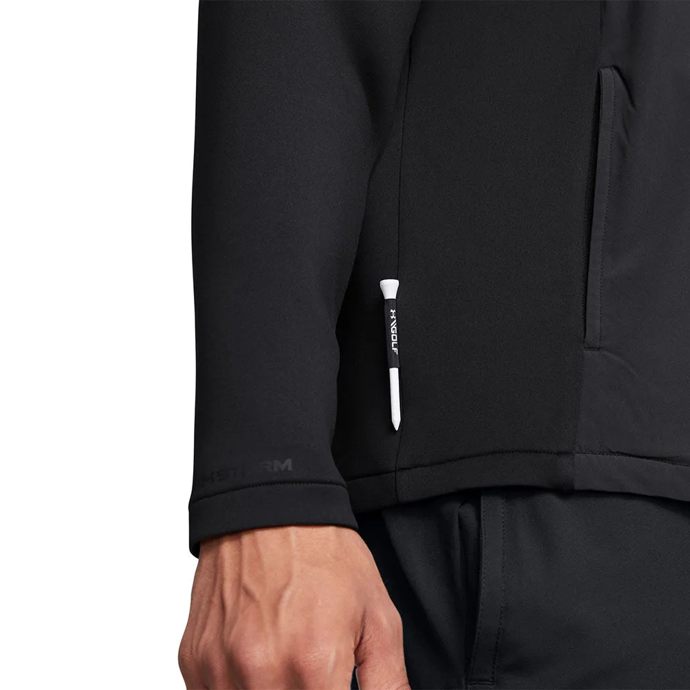 Under Armour Drive Pro Storm Hybrid 1/2 Zip Sweater - Anthracite/Black Black Friday Deal