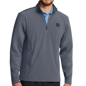 Under Armour Drive Pro Storm Hybrid 1/2 Zip Sweater - Downpour Gray Black Friday Sale