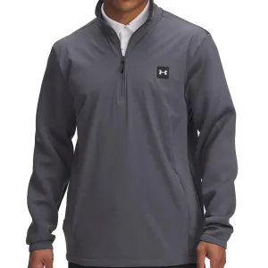 Under Armour Drive Pro Storm Hybrid 1/4 Zip - Castlerock/Metallic Silver Black Friday Sale Walk Tall
