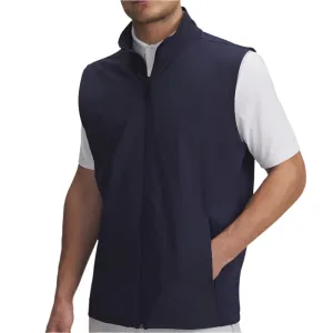 Christmas Eve Sale Walk Loud Under Armour Drive Pro Storm Hybrid Gilet - Midnight Navy/Metallic Silver