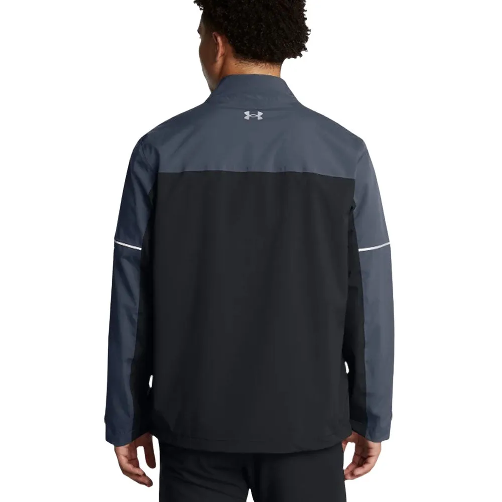 Built to Perform Holiday Sale Under Armour Drive Rain Waterproof Jacket - Downpour Grey/Black