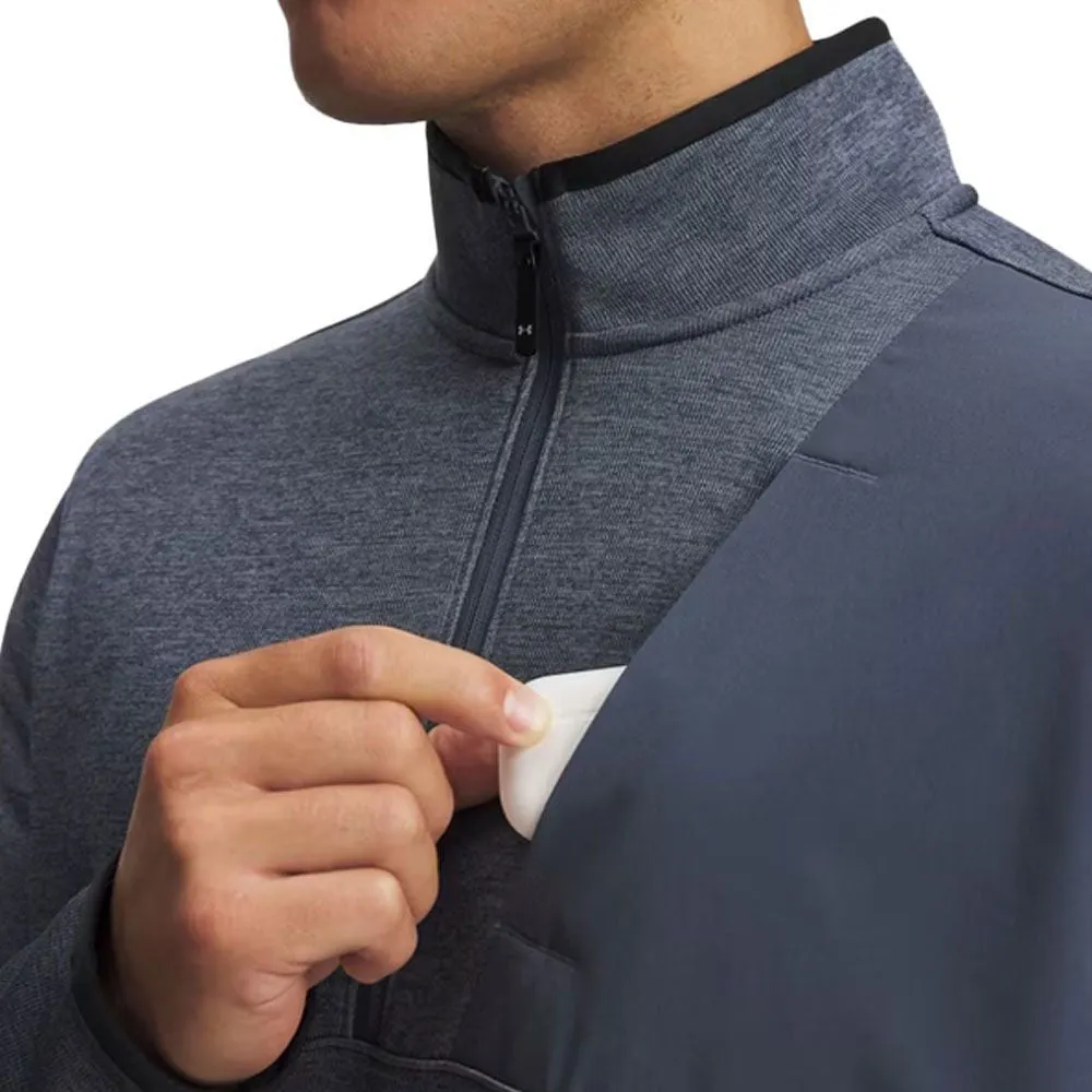 Move Beyond Ordinary Under Armour Drive Sweaterfleece 1/2 Zip Pullover - Downpour Grey
