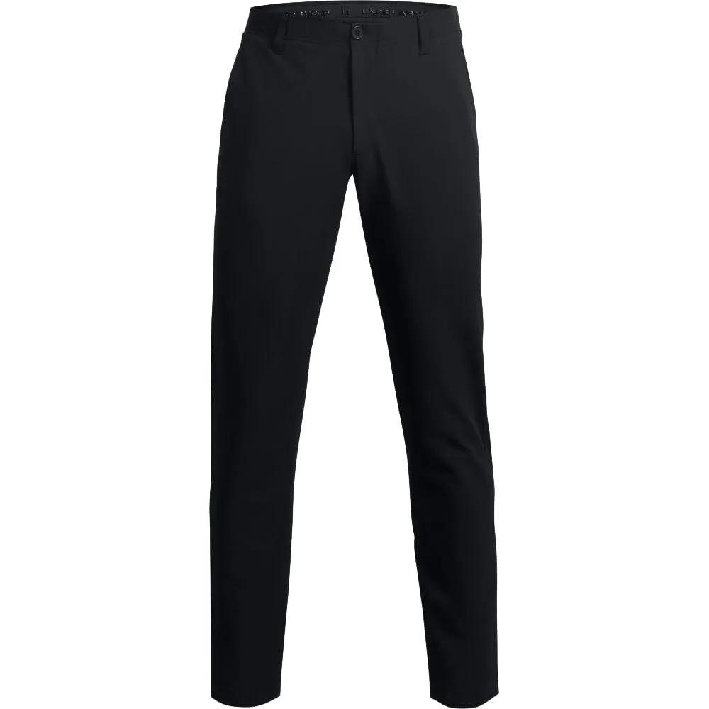 Be Unstoppable President's Day Sale Under Armour Drive Tapered Trousers - Black/Steel Medium Heather/Halo Gray