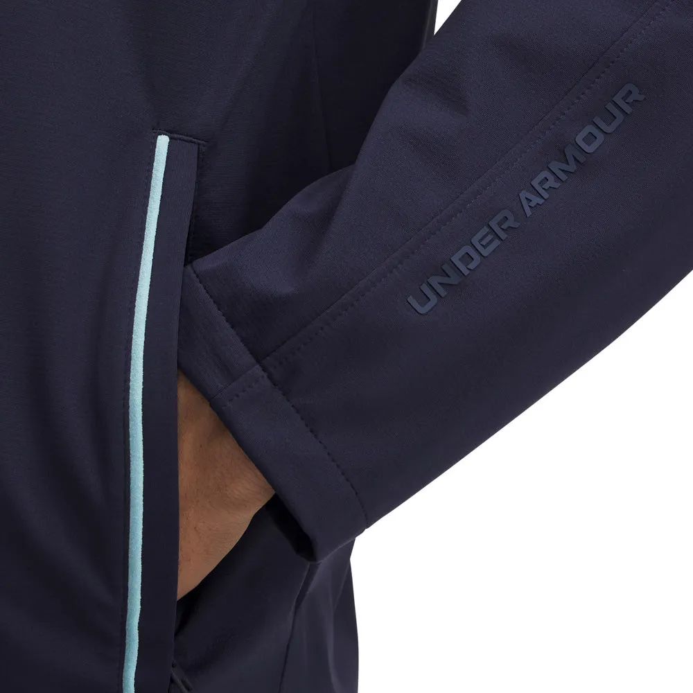 Under Armour Drive Wind Full Zip Pullover - Midnight Navy/Downpour Grey/Downpour Grey Chase What Moves You Exclusive Deal