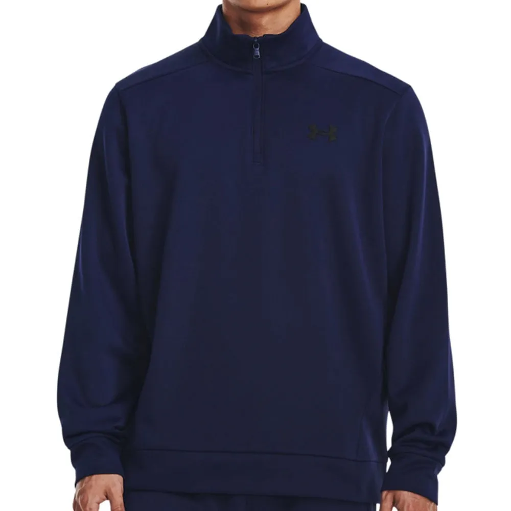 Under Armour Fleece 1/4 Zip Pullover - Midnight Navy Step Into Strength