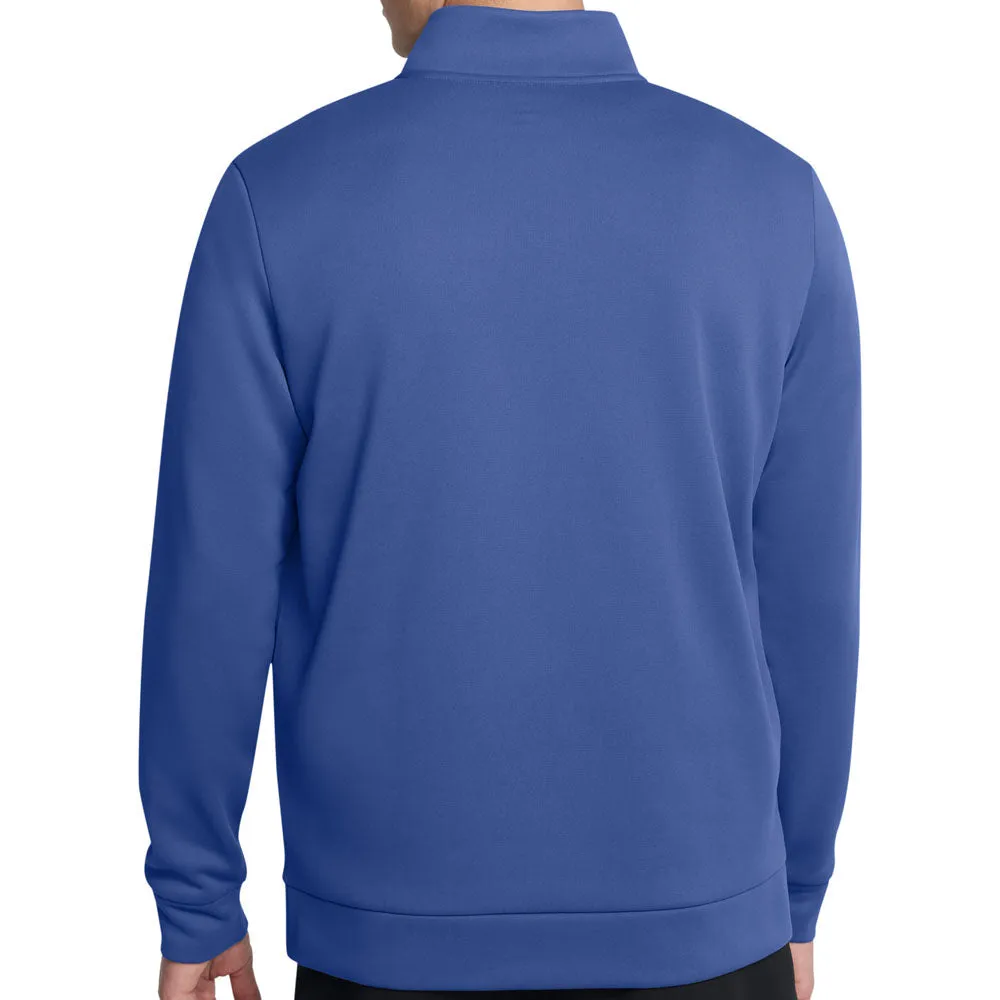 Keep Going Strong Under Armour Fleece 1/4 Zip Sweater - Tech Blue