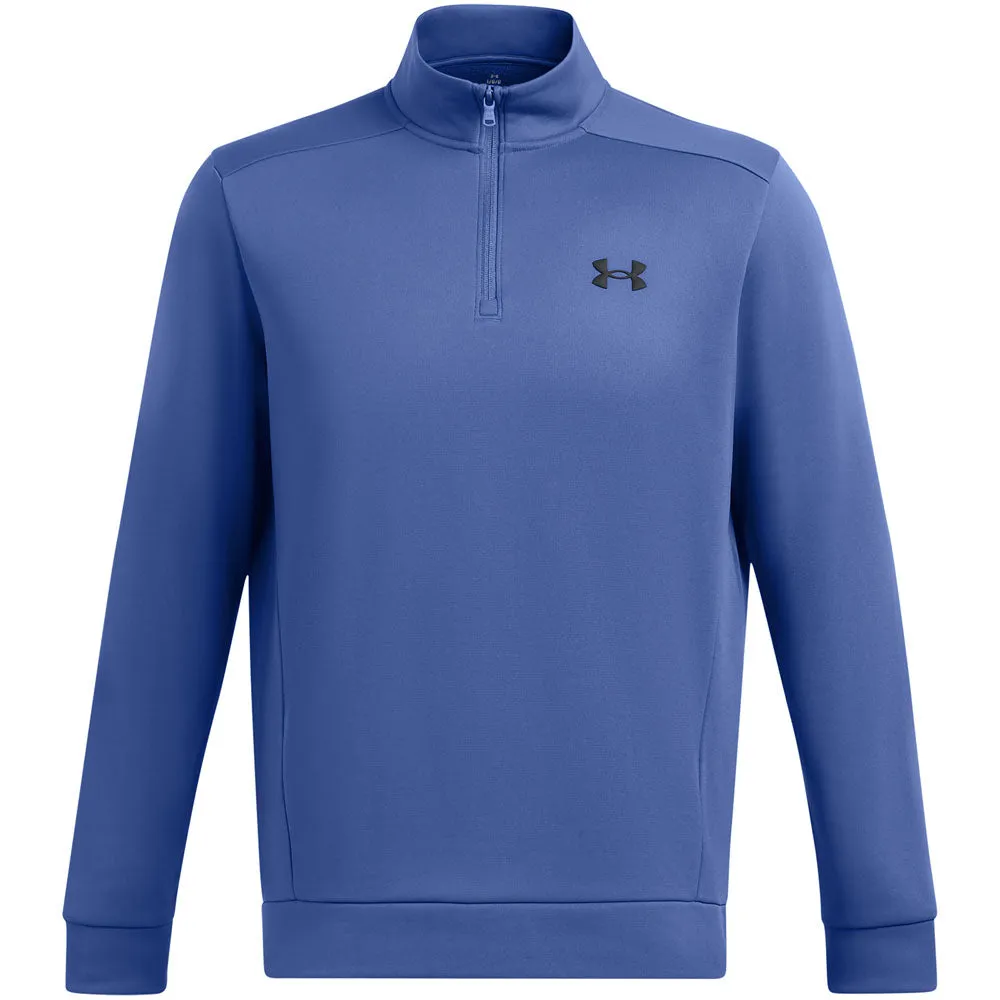 Black Friday Sale Under Armour Fleece 1/4 Zip Sweater - Tech Blue