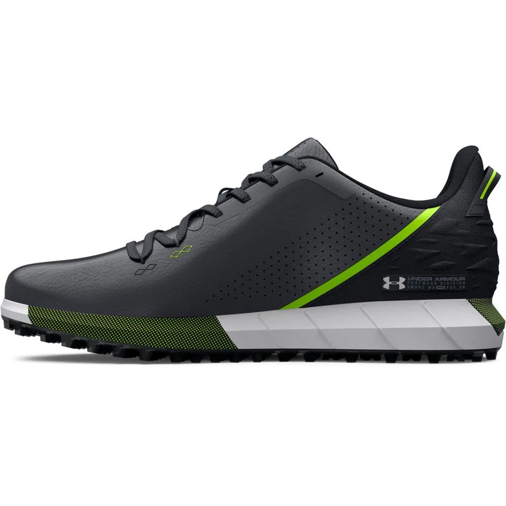 Step Out Boldly Dare to Lead Under Armour Hovr Drive Spikeless Waterproof Shoes - Black/Halo Grey
