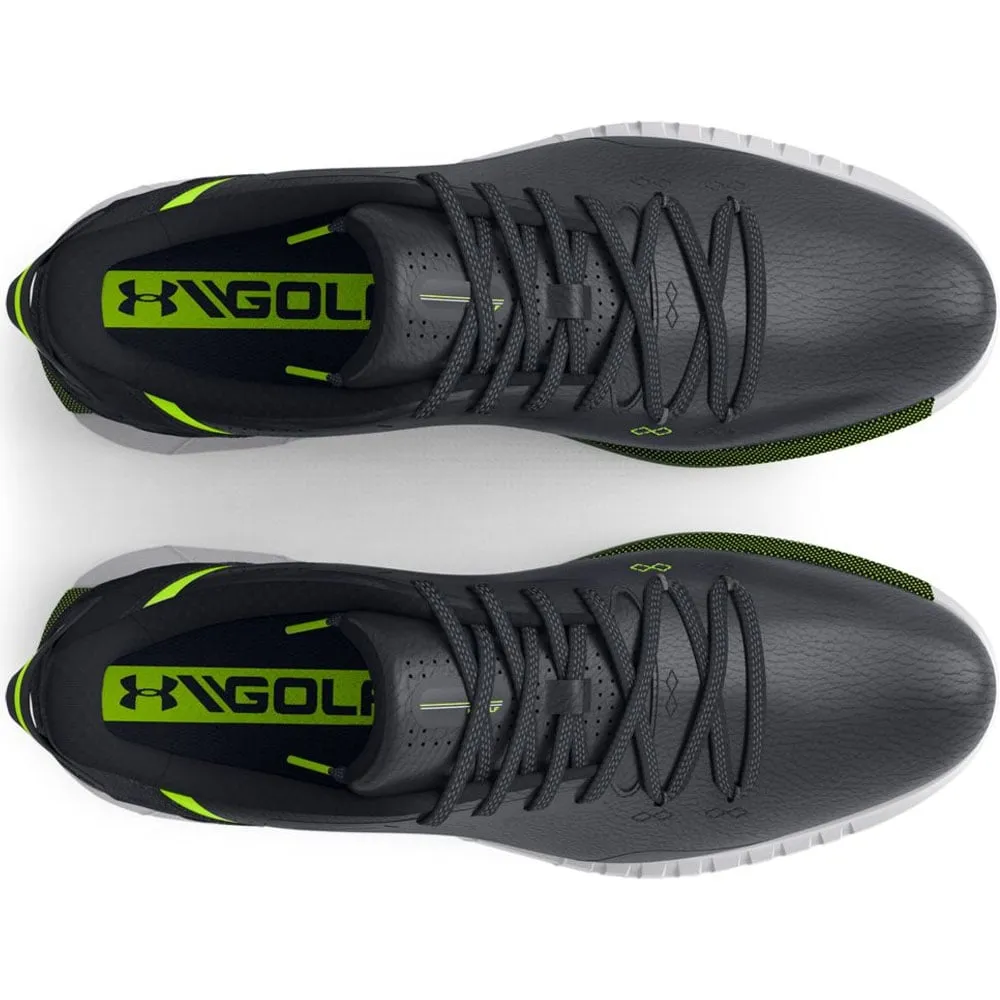 Under Armour Hovr Drive Spikeless Waterproof Shoes - Black/Halo Grey Never Just Walk No Limits, Just Style