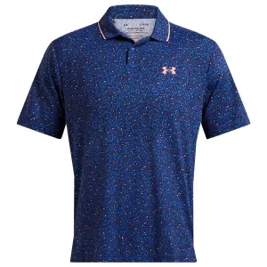 Born to Stand Out Under Armour Iso-Chill Verge Polo Shirt - Tech Blue/Flare Orange