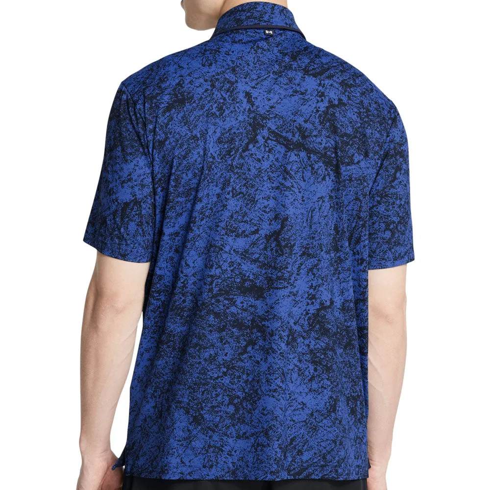Under Armour Iso-Chill Verge Polo Shirt - Tech Blue/Midnight Navy Born to Stand Out Father's Day Sale