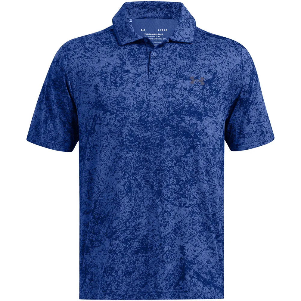 Under Armour Iso-Chill Verge Polo Shirt - Tech Blue/Midnight Navy Christmas Day Sale