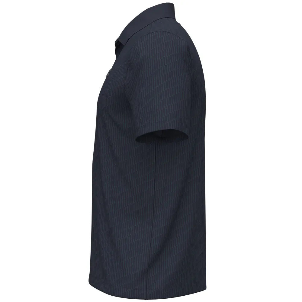 Under Armour Matchplay Printed Polo Shirt - Midnight Navy/Washed Navy/Pitch Gray Deal Of The Century Black Friday Sale