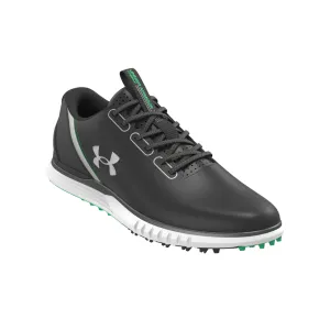 Holiday Sale Under Armour Medal Spikeless 2 Golf Shoes - Black/Metallic Gun Metal