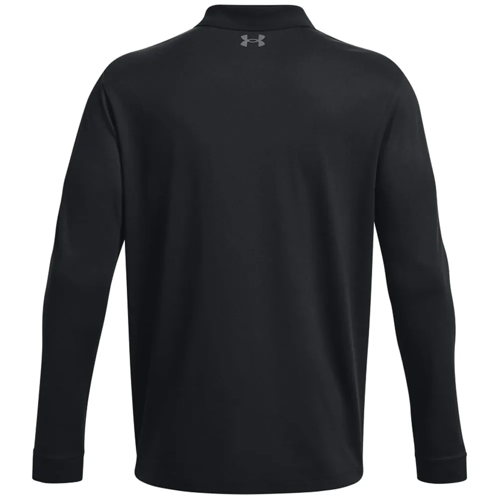Under Armour Performance 3.0 Long Sleeve Polo Shirt - Black Redefine Classic