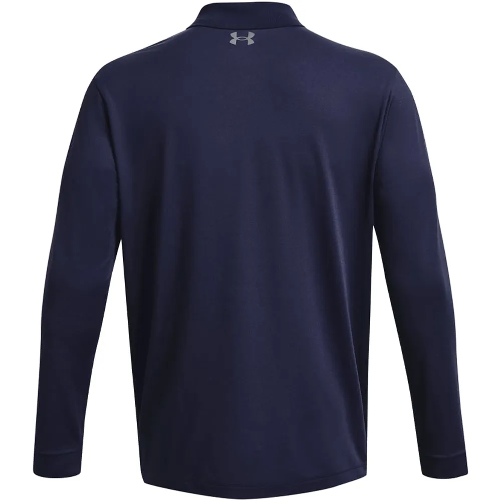 Under Armour Performance 3.0 Long Sleeve Polo Shirt - Midnight Navy Mother's Day Sale Black Friday Exclusive