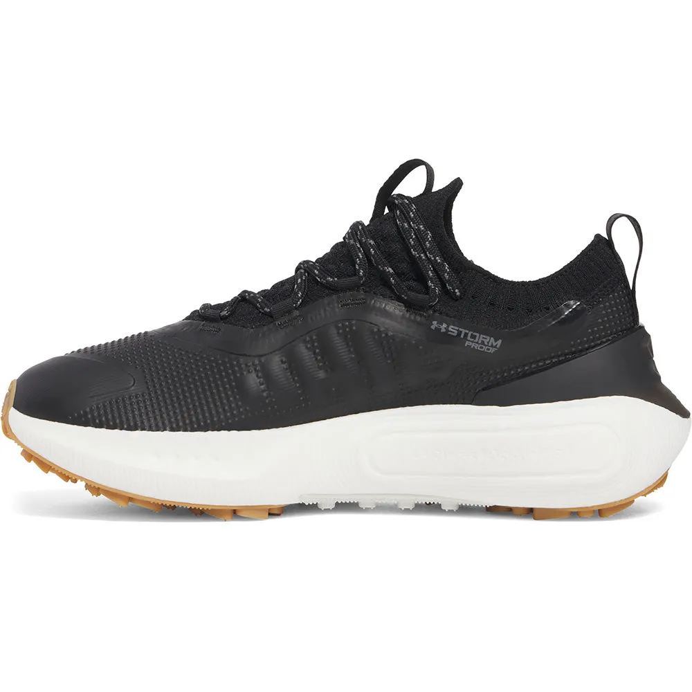 Under Armour Phantom Fore Spikeless Waterproof Shoes - Black/Black/Metallic Gun Economical