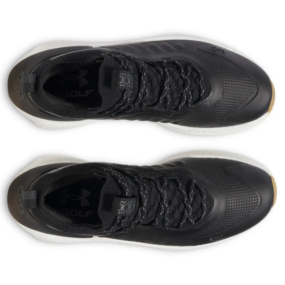 All Saints' Day Sale Not for the Ordinary Under Armour Phantom Fore Spikeless Waterproof Shoes - Black/Black/Metallic Gun