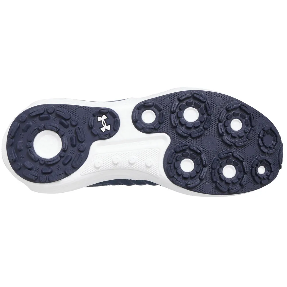 Be Unstoppable Under Armour Phantom Fore Spikeless Waterproof Shoes - Downpour Grey/Downpour Grey/Midnight Navy