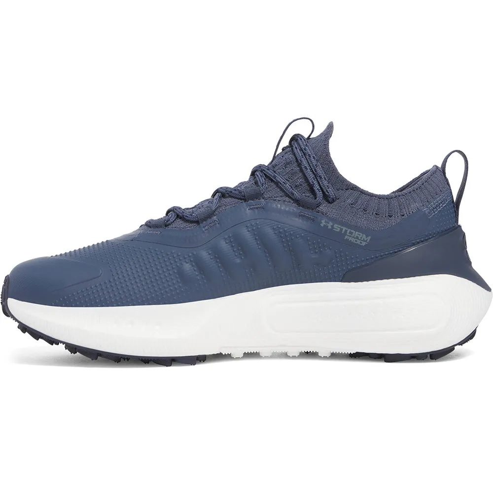 Performance Unleashed Loud Looks, Smooth Moves Under Armour Phantom Fore Spikeless Waterproof Shoes - Downpour Grey/Downpour Grey/Midnight Navy