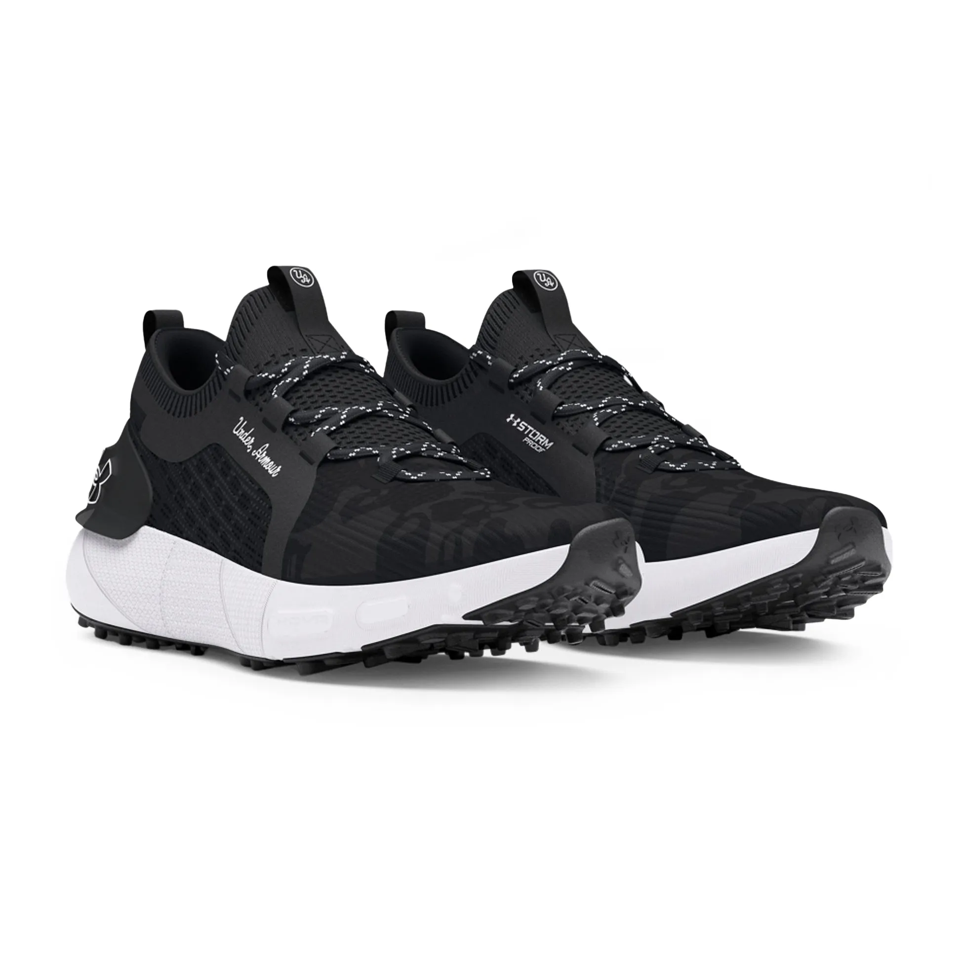 Under Armour Phantom Golf Goin' Under Golf Shoes - Black/White Special Offer