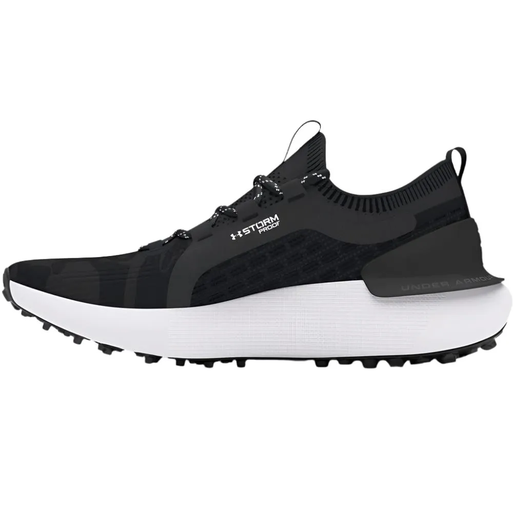 Under Armour Phantom Golf Goin' Under Spikeless Waterproof Shoes - Black/White/Black Sweetest Day Sale Spring Sale