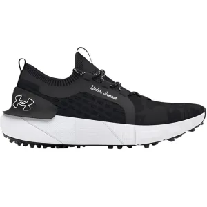 Autumn Sale Under Armour Phantom Golf Goin' Under Spikeless Waterproof Shoes - Black/White/Black