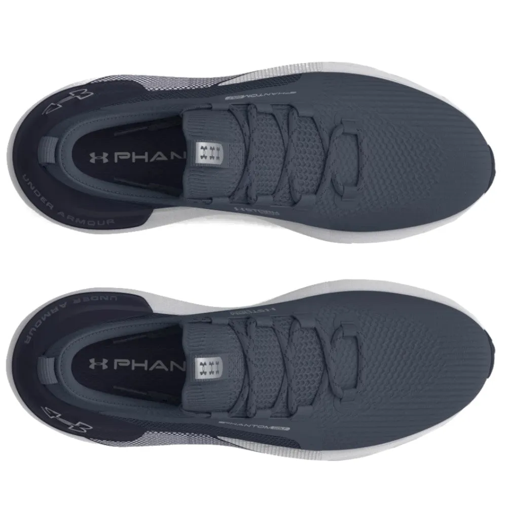 Style Meets Power Special Offer Under Armour Phantom Golf Spikeless Waterproof Shoes - Downpour Gray/Midnight Navy/Metallic Silver