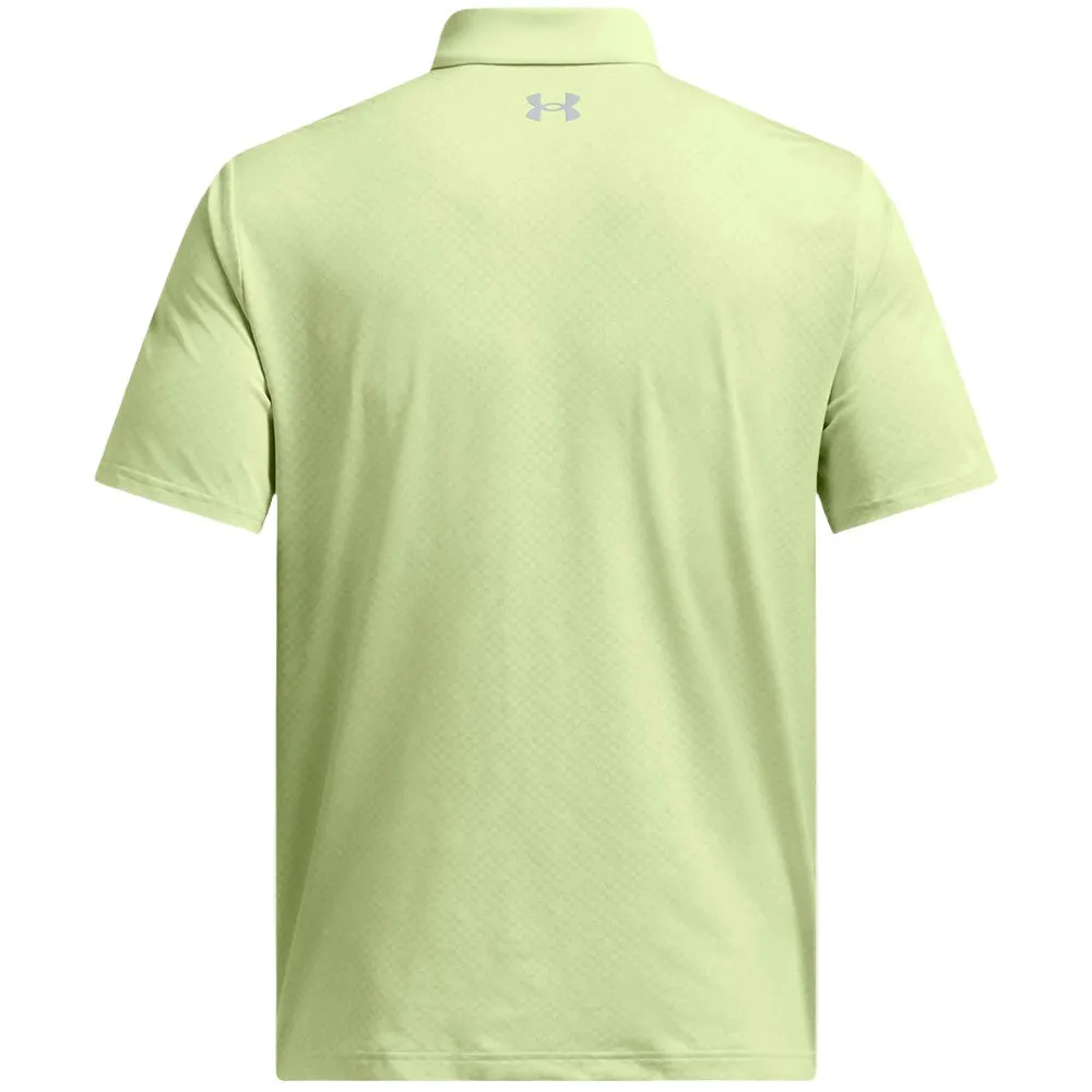 Built to Move You Footwear for the Fearless Under Armour Playoff 3.0 Check Jaq Polo Shirt - Retro Green/White