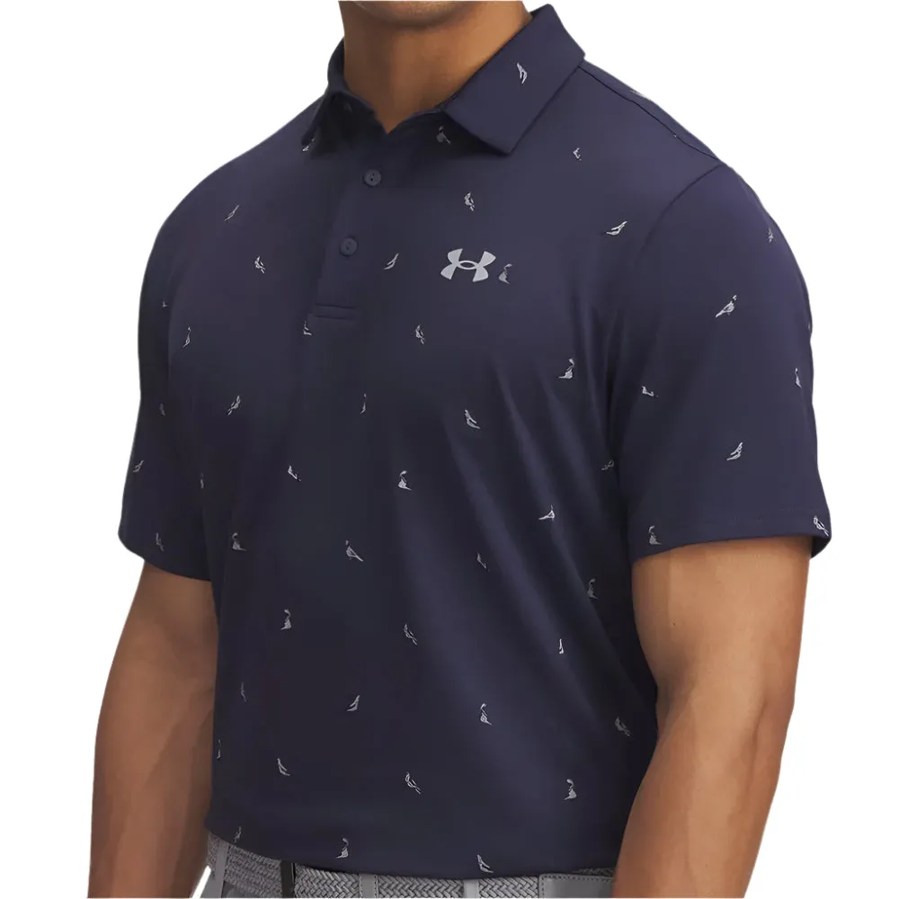 Under Armour Playoff 3.0 Printed Polo Shirt - Midnight Navy/Steel Not for the Ordinary