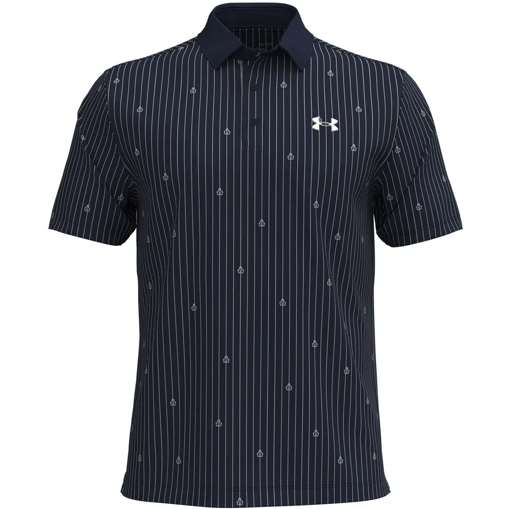 Affordable Mother's Day Sale Under Armour Playoff 3.0 Printed Polo Shirt - Midnight Navy/White