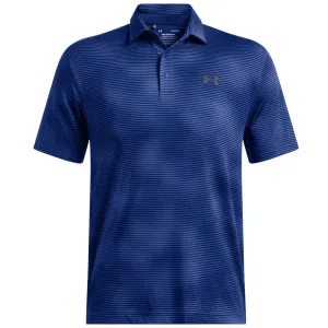 Under Armour Playoff 3.0 Printed Polo Shirt - Tech Blue/Black Rule the Streets Own the Vibe