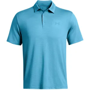 Independence Day Sale Push Beyond Limits Under Armour Playoff 3.0 Stripe Polo Shirt - Capri/Sky Blue/Capri