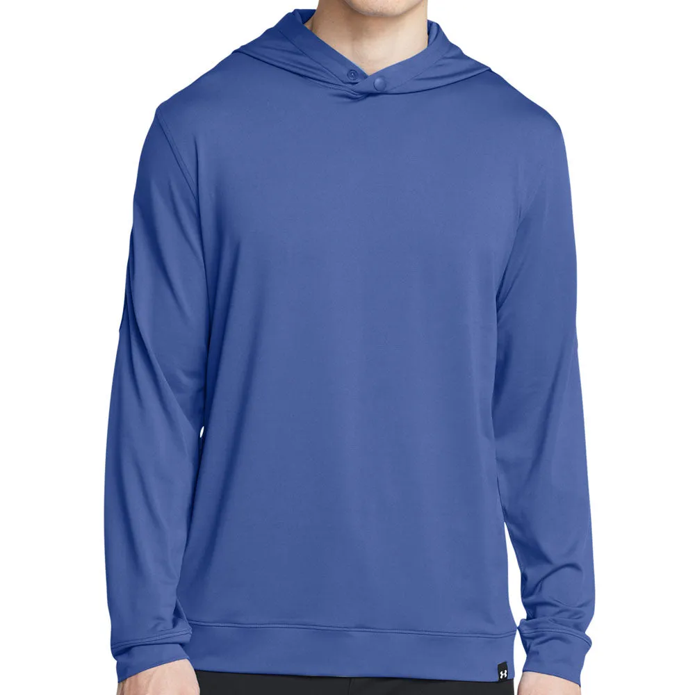 Move Beyond Ordinary Feel the Energy Under Armour Playoff Hoodie - Tech Blue/Black
