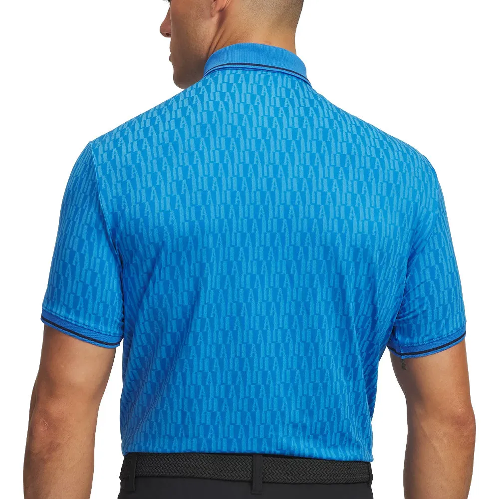 Under Armour Playoff Sport Jacquard Polo Shirt - Blue Atlantis/Midnight Navy/Midnight Navy Special Offer Father's Day Sale