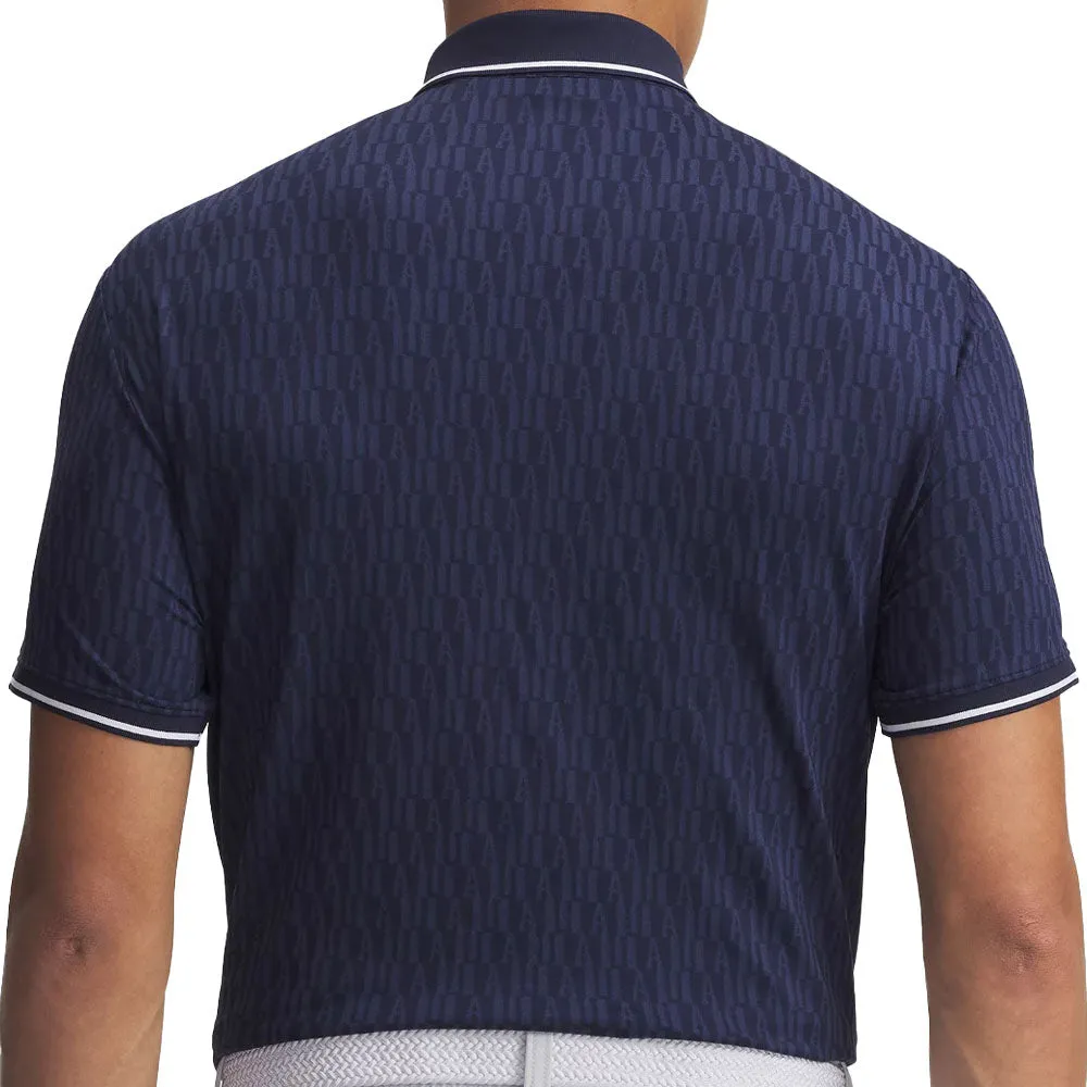 Fearlessly You Under Armour Playoff Sport Jacquard Polo Shirt - Midnight Navy/White