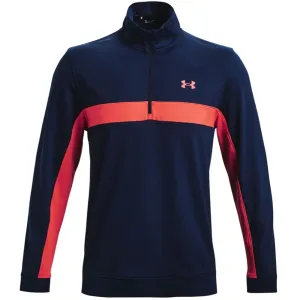 Under Armour Storm 1/2 Zip Pullover - Academy/Rush Red Lead with Style